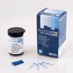tiras reactivas para medir la glucosa con MulticareIn Pro vendido en ortopedia conde