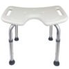 Banqueta de ducha con asiento en U