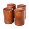 Patas de madera maciza para elevar la cama - 14cm