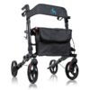 Andador/Rollator Plegable Magnum con 4 Ruedas y Freno