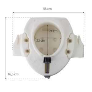 Elevador de WC Guadiana con Reposabrazos Abatibles