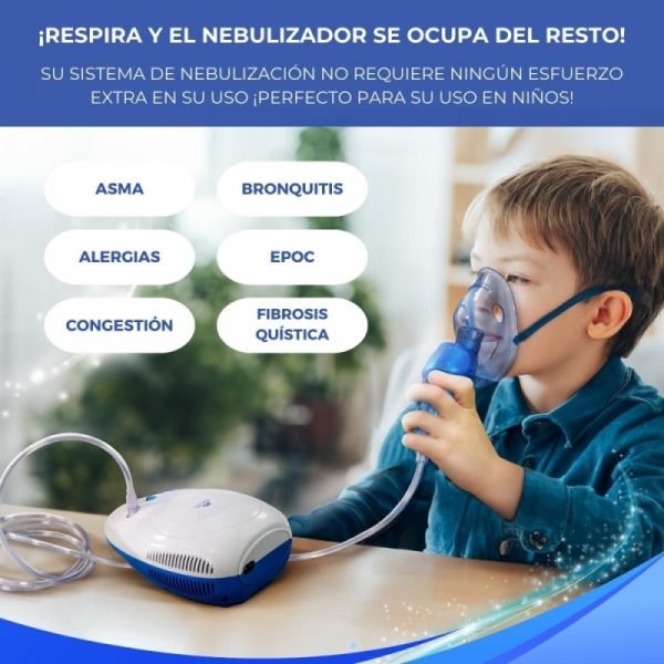 Nebulizador portátil con compresor gama NEV - Imagen 13