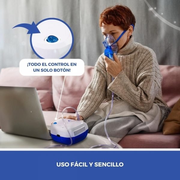 Nebulizador portátil con compresor gama NEV - Imagen 3