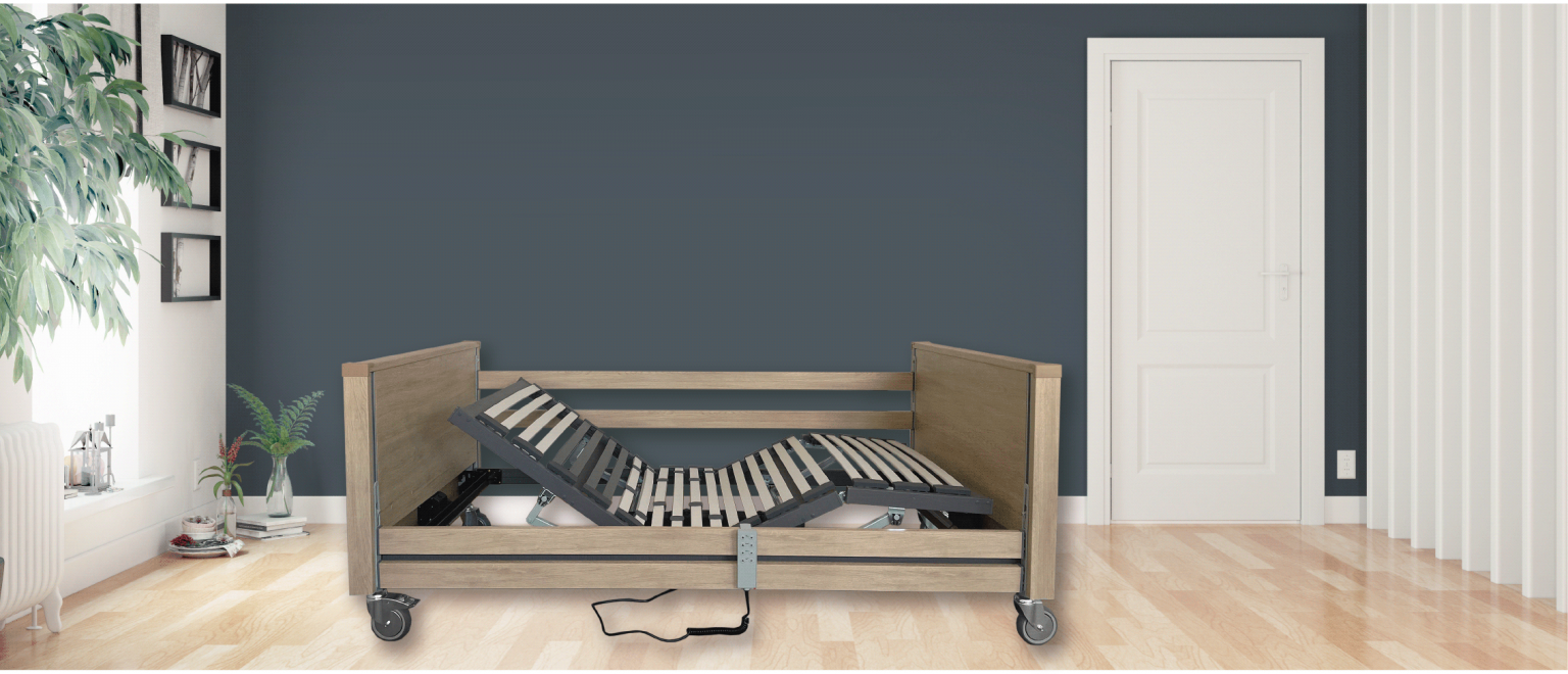 Cama Articulada Eléctrica Iris Lamalit en Madera con Elevación Vertical - Imagen 2