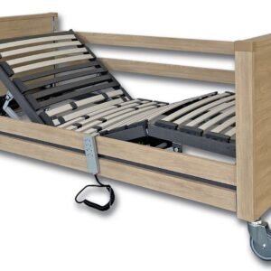 Cama Articulada Eléctrica Iris Lamalit en Madera con Elevación Vertical